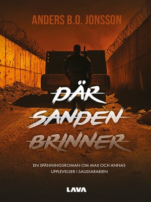 cover image of Där sanden brinner